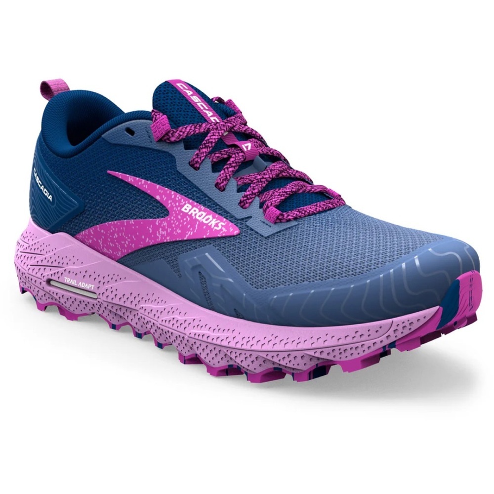 Brooks Women's Athletic Shoes in Blue and Purple, Sz 12, Like New